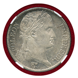 【SOLD】フランス マルセイユ 1813MA 5フラン銀貨 ナポレオン1世 NGC MS60