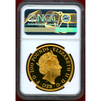 イギリス 2019年 200ポンド(2oz) 金貨 ウナとライオン NGC PF69UC