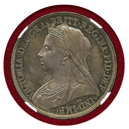 【SOLD】イギリス 1893年 ヴィクトリア オールドヘッド プルーフ銀貨 6枚セットPF65～
