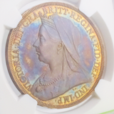 【SOLD】イギリス 1893年 ヴィクトリア オールドヘッド プルーフ銀貨 6枚セットPF65～