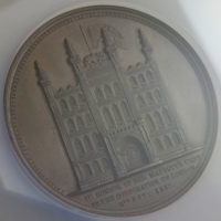イギリス 1837年 銅メダル ヴィクトリア女王ロンドンシティ訪問記念 NGC MS63BN