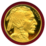アメリカ 2012W $50 金貨 バッファロー PCGS PR70DC