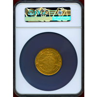 オーストリア ザルツブルク 1654年 10ダカット 金貨 NGC UNC DETAILS