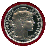 【SOLD】フランス 2000年 10フラン 銀貨 マリアンヌ NGC PF69UC