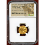 【SOLD】マケドニア王国 セレウコス1世 ステーター金貨 NGC Ch AU 5/5 4/5