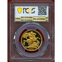 イギリス 1893年 2ポンド 金貨 ヴィクトリア オールドヘッド PCGS PR64DCAM