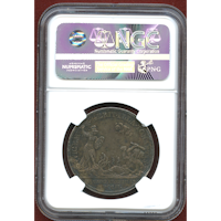 【SOLD】イギリス 1702年 銀メダル アン女王戴冠記念 NGC MS62