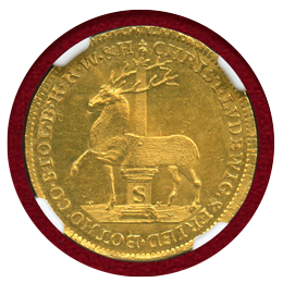 【SOLD】ドイツ シュトルベルク 1748年 ダカット金貨 NGC MS62