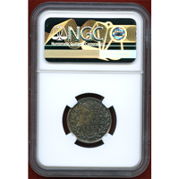 ドイツ ニュルンベルク (1765年頃) 銀メダル 新年祝い 都市景観 NGC MS64