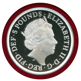 イギリス 2019年 5ポンド(2oz) 銀貨 ウナとライオン PCGS PR69DCAM