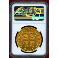 ブラジル 1726M 20000レイス 金貨 ジョアン5世 NGC MS63+