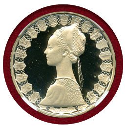 イタリア 1990R 500リレ 銀貨 コロンブスの船 NGC PF68UC
