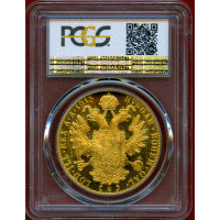 【SOLD】オーストリア (1915) 4D フランツヨーゼフ1世 リストライク PR67DCAM