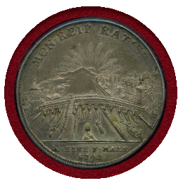 ドイツ レーゲンスブルク 1792年 ターラー 銀貨 都市景観 PCGS MS62