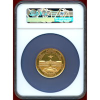ドイツ バーデン 1955年 金メダル ルートヴィッヒ・ヴィルヘルム NGC MS62PL