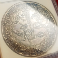 ドイツ (1910) 銀メダル ハレー彗星 NGC MS62