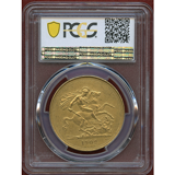 【SOLD】イギリス 1902年 5ポンド 金貨 エドワード7世 PCGS AU58