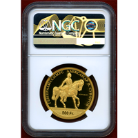 スイス 現代射撃祭 2022年 500フラン 金貨 ウーリ NGC PF70UC