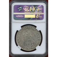 フランス 1718A エキュ 銀貨 ルイ15世 NGC MS63