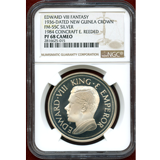 ニューギニア(1936) ファンタジー クラウン銀貨(メダル)エドワード8世 NGC PF68CAM