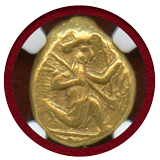 【SOLD】古代ギリシャ アケメネス朝 紀元前5世紀 ダリク金貨 ダリウス1世 NGC AU