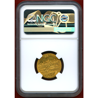 【SOLD】ドイツ レーゲンスブルク ND(1745-65) ダカット 金貨 都市景観 MS62