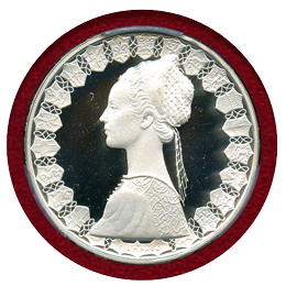 【SOLD】イタリア 1995R 500リレ 銀貨 コロンブスの船 PCGS PR68DCAM
