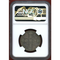 【SOLD】イギリス 1887 2シリング 銀貨 ジュビリーヘッド NGC PF65CAMEO